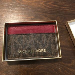 Michael Kors credit card wallet